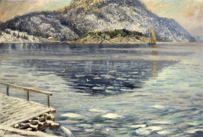 Ice Scene by Karl Edvard Diriks
